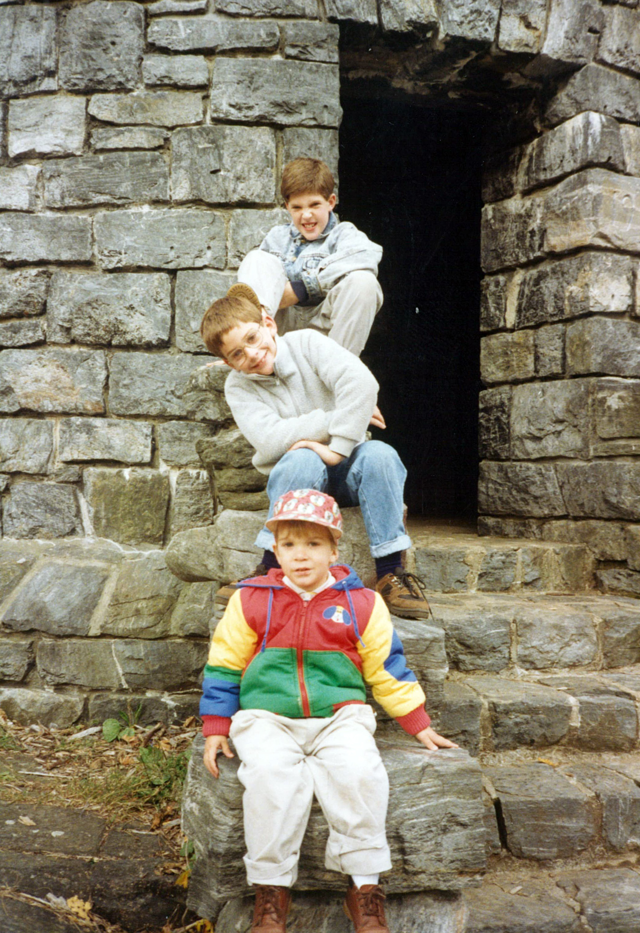 Three boys are a handful